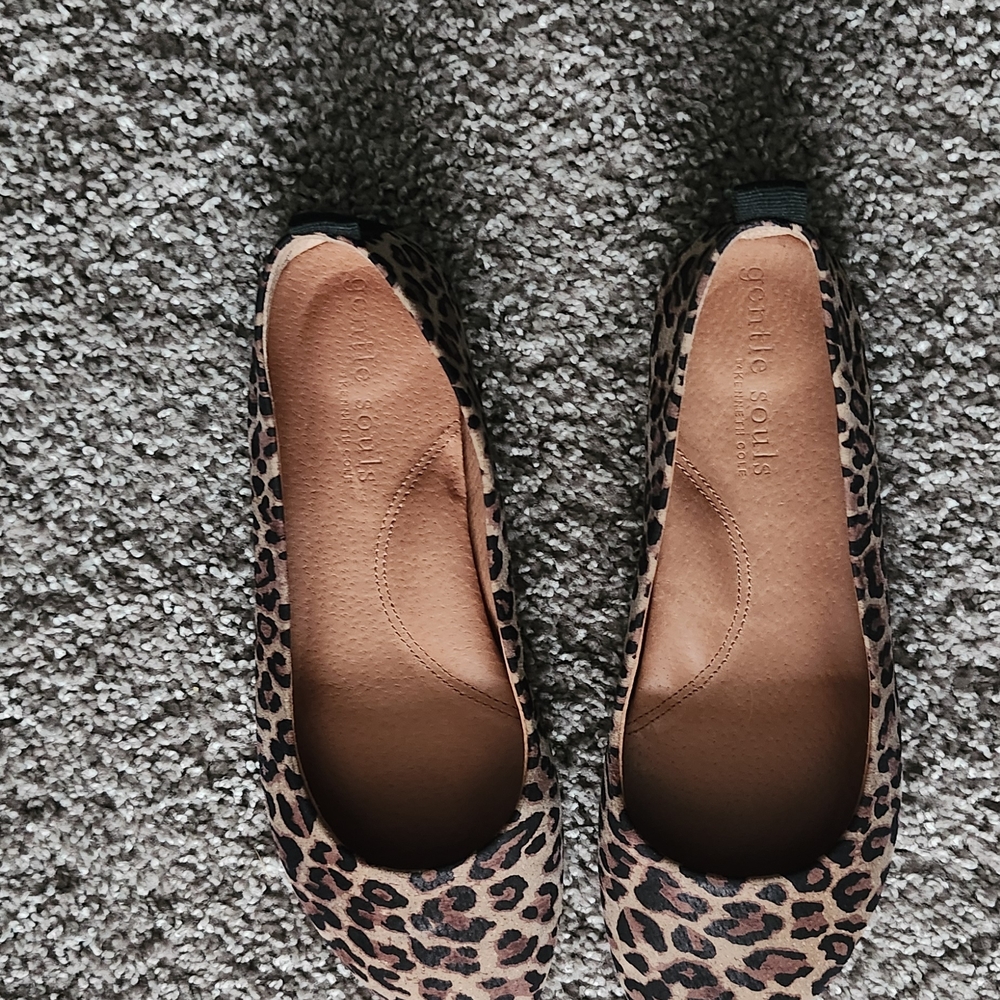 Gentle Souls Animal Print Women's Flats